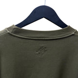 ルイ・ヴィトン LOUIS VUITTON LVスタッズロゴスウェットシャツ HQY88W カーキ コットン メンズ スウェット