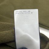 ルイ・ヴィトン LOUIS VUITTON LVスタッズロゴスウェットシャツ HQY88W カーキ コットン メンズ スウェット