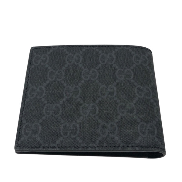 グッチ GUCCI GGコインウォレット 768244 グレー GGスプリームキャンバス メンズ 二つ折り財布