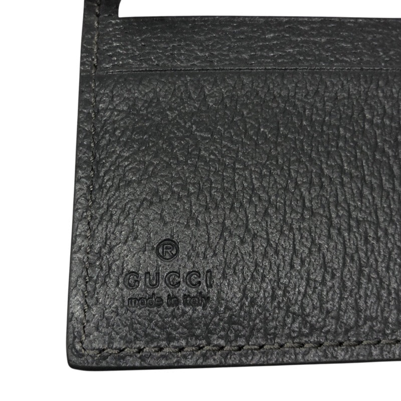 グッチ GUCCI GGコインウォレット 768244 グレー GGスプリームキャンバス メンズ 二つ折り財布