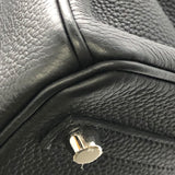 エルメス HERMES バーキン25 B刻 ブラック×シルバー金具 トゴ レディース ハンドバッグ