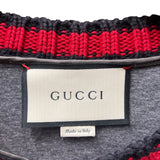 グッチ GUCCI スウェットシャツ 408239 グレー コットン メンズ 長袖シャツ