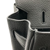 エルメス HERMES バーキン25 B刻 ブラック×シルバー金具 トゴ レディース ハンドバッグ
