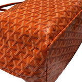 ゴヤール GOYARD サンルイPM オレンジ ゴヤールコーティングキャンバス レディース ハンドバッグ