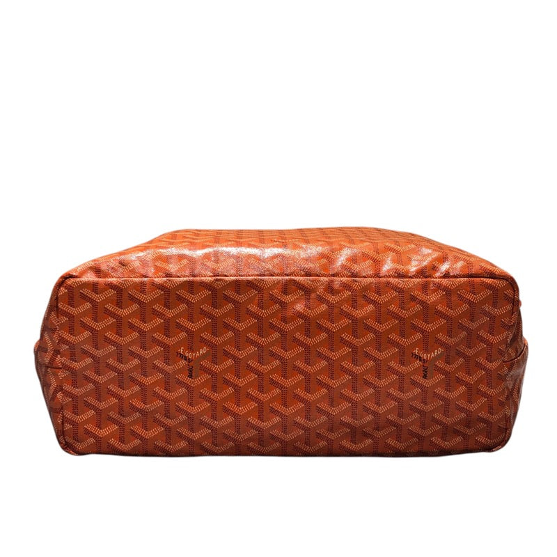 ゴヤール GOYARD サンルイPM オレンジ ゴヤールコーティングキャンバス レディース ハンドバッグ