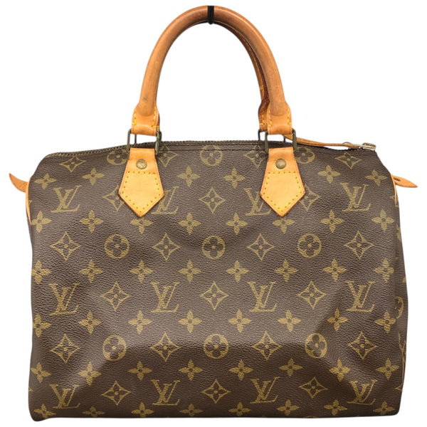 ルイ・ヴィトン LOUIS VUITTON スピーディ30 M41526 ブラウン モノグラム キャンバス レディース ボストンバッグ