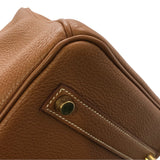 エルメス HERMES バーキン35 □D刻 ゴールド×ゴールド金具 トゴ ユニセックス ハンドバッグ