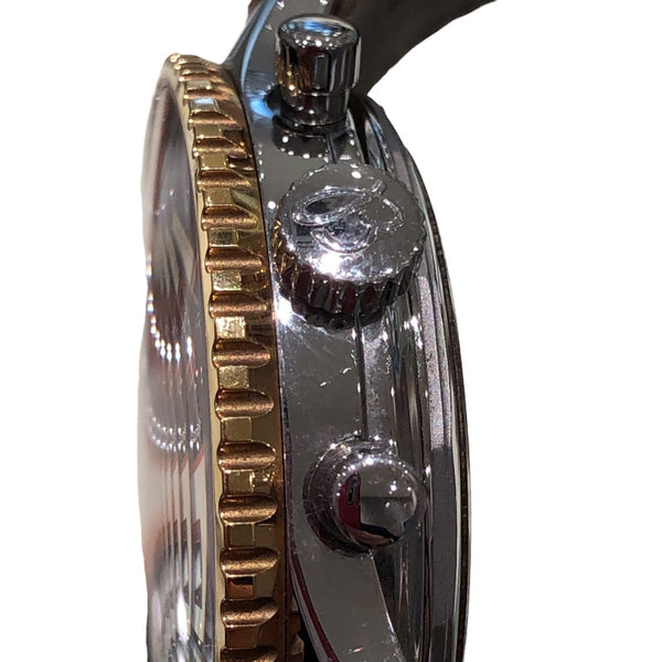 ブライトリング BREITLING オールドナビタイマー D13322 シルバー K18 メンズ 腕時計