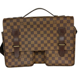 ルイ・ヴィトン LOUIS VUITTON ブロードウェイ N42270 ブラウン ダミエキャンバス ユニセックス ショルダーバッグ