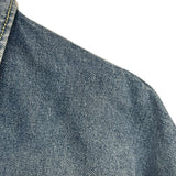 プラダ PRADA トライアングルロゴデニムシャツジャケット 3FC036 ブルー コットン メンズ デニムジャケット