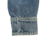 プラダ PRADA トライアングルロゴデニムシャツジャケット 3FC036 ブルー コットン メンズ デニムジャケット