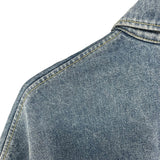 プラダ PRADA トライアングルロゴデニムシャツジャケット 3FC036 ブルー コットン メンズ デニムジャケット