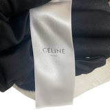 セリーヌ CELINE ボーダーロゴニットセーター 2ADCW481Y ネイビー コットン メンズ セーター