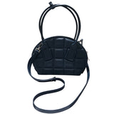 ボッテガ・ヴェネタ BOTTEGA VENETA ザ・スウープ 592858 ネイビー レザー レディース ハンドバッグ