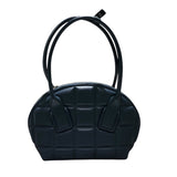 ボッテガ・ヴェネタ BOTTEGA VENETA ザ・スウープ 592858 ネイビー レザー レディース ハンドバッグ