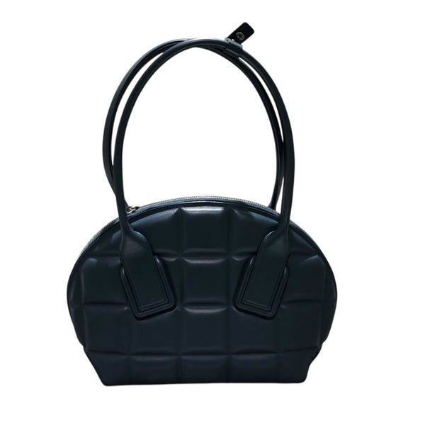 ボッテガ・ヴェネタ BOTTEGA VENETA ザ・スウープ 592858 ネイビー レザー レディース ハンドバッグ