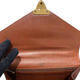 ルイ・ヴィトン LOUIS VUITTON モンソー M51185 ブラウン PVCコーティングキャンバス モノグラム キャンバス レディース ハンドバッグ