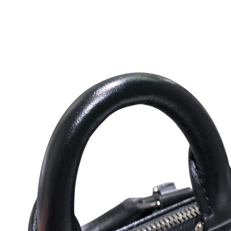 ルイ・ヴィトン LOUIS VUITTON ナノ・スピーディ バイカラー M81456 ブラック モノグラム・アンプラント レディース ハンドバッグ