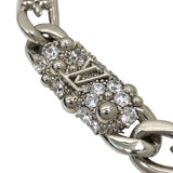 ルイ・ヴィトン LOUIS VUITTON ネックレス LV プレスティージュ シルバー メタル/ラインストーン アクセサリー