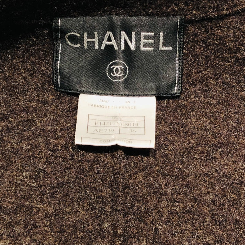 シャネル CHANEL ウールロングコート P14217 ウール レディース その他アウター