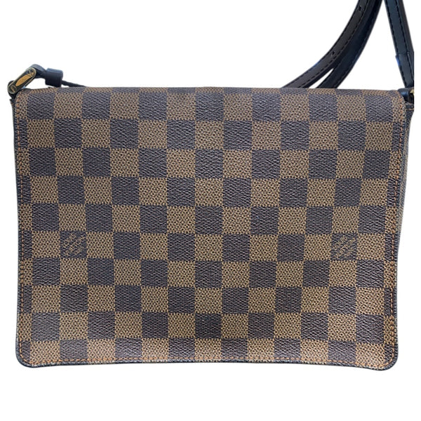 ルイ・ヴィトン LOUIS VUITTON ミュゼット・タンゴ ロング N51255 ブラウン ダミエキャンバス レディース ショルダーバッグ