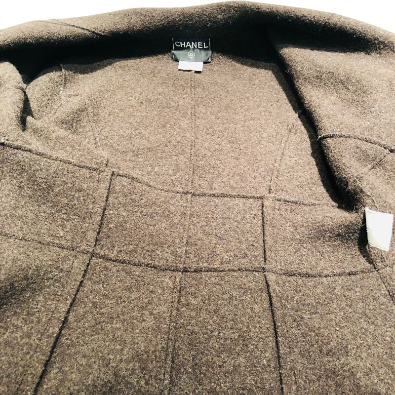 シャネル CHANEL ウールロングコート P14217 ウール レディース その他アウター