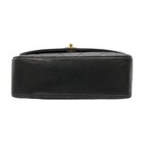 シャネル CHANEL ダイアナ22 AO1164 ブラック×ゴールド金具 カーフスキン ショルダーバッグ