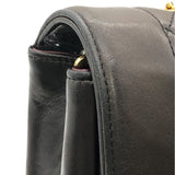 シャネル CHANEL ダイアナ22 AO1164 ブラック×ゴールド金具 カーフスキン ショルダーバッグ