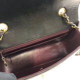 シャネル CHANEL ダイアナ22 AO1164 ブラック×ゴールド金具 カーフスキン ショルダーバッグ