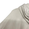 バレンシアガ BALENCIAGA BE NICEプリントダメージ加工パーカー ベージュ コットン メンズ パーカー