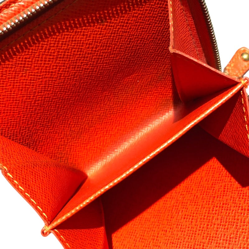 ルイ・ヴィトン LOUIS VUITTON コンパクトジップ Ｍ95189 フューシャ モノグラムペルフォ レディース 二つ折り財布