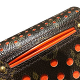 ルイ・ヴィトン LOUIS VUITTON コンパクトジップ Ｍ95189 フューシャ モノグラムペルフォ レディース 二つ折り財布