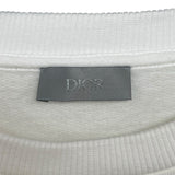 クリスチャン・ディオール Christian Dior x KAWS BEE刺繍スウェットシャツ 923J622B0531 ホワイト コットン レディース スウェット