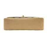 シャネル CHANEL ダイアナ25 A01165 ベージュ×ゴールド金具 キャビアスキン レディース ショルダーバッグ