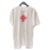 シュプリーム SUPREME Cross Box Logo プリントTシャツ 20AW ホワイト コットン メンズ 半袖Ｔシャツ