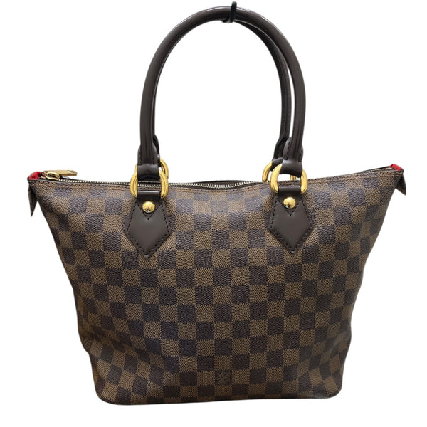 ルイ・ヴィトン LOUIS VUITTON サレヤPM N51183 ブラウン ダミエキャンバス レディース トートバッグ