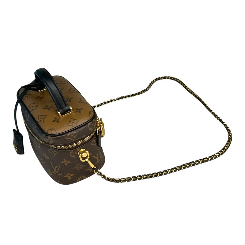 ルイ・ヴィトン LOUIS VUITTON ヴァニティNV PM M45165 ブラウン モノグラムキャンバス レディース ショルダーバッグ