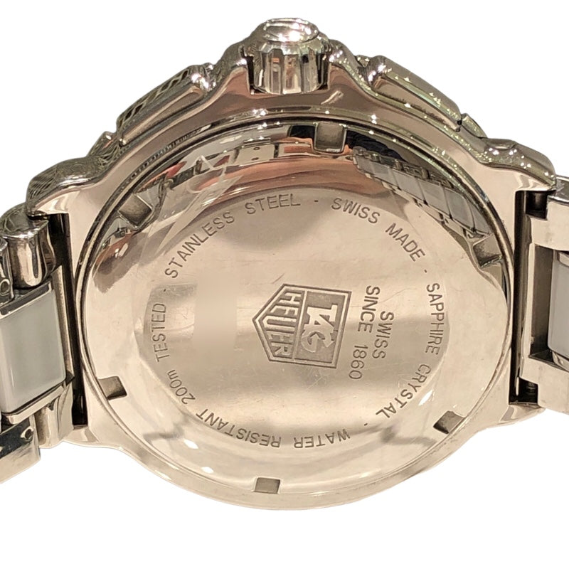 タグ・ホイヤー TAG HEUER フォーミュラ1　クロノグラフ CAH1213.BA0863 ホワイト SS/セラミック メンズ 腕時計