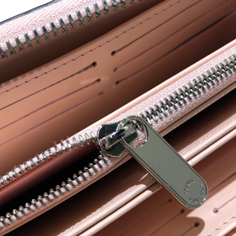ルイ・ヴィトン LOUIS VUITTON ジッピー・ウォレット M82755 ジャスミンピンク マヒナ レディース 長財布