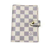 ルイ・ヴィトン LOUIS VUITTON アジェンダPM R20706 ダミエアズール ダミエアズール ユニセックス 手帳カバー