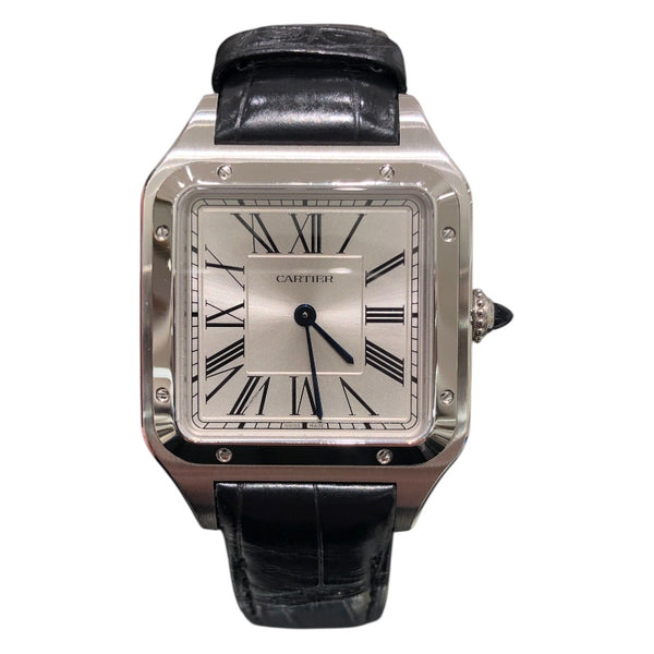 カルティエ Cartier ｻﾝﾄｽ ﾃﾞｭﾓﾝ LM WSSA0022 シルバー ステンレス