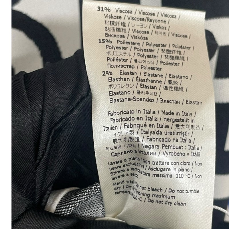 フェンディ FENDI x MARC JACOBS 総柄ニットカットソー FZX960 ホワイト ナイロン メンズ カットソー