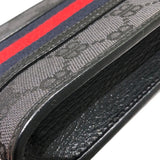 バレンシアガ BALENCIAGA フォンバッグ ウェブ　Gucciコラボ 680130 ブラック キャンバス レディース ショルダーバッグ