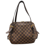 ルイ・ヴィトン LOUIS VUITTON ベレムMM N51174 ブラウン ダミエキャンバス レディース トートバッグ