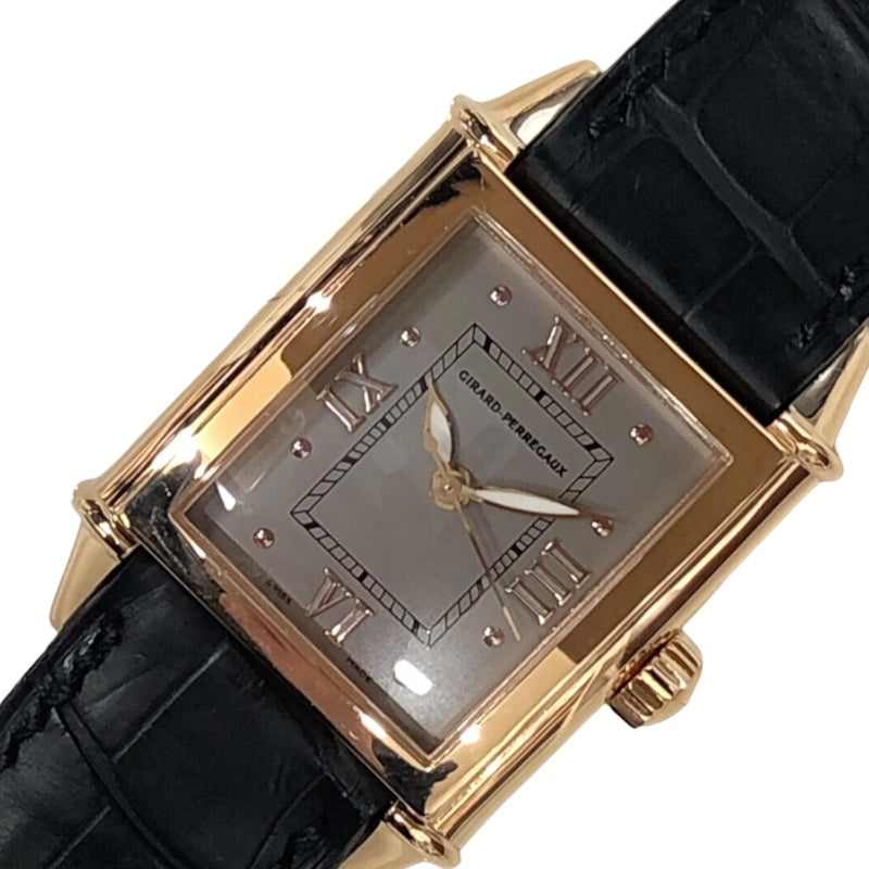 ジラール・ペルゴ GIRARD PERREGAUX ヴィンテージ1945 2573 K18ピンクゴールド レディース 腕時計