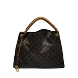 ルイ・ヴィトン LOUIS VUITTON アーツィーMM M40249 ブラウン モノグラム・キャンバス レディース ハンドバッグ