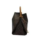 ルイ・ヴィトン LOUIS VUITTON アーツィーMM M40249 ブラウン モノグラム・キャンバス レディース ハンドバッグ