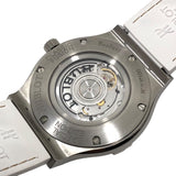 ウブロ HUBLOT クラシックフュージョンベルルッティスクリットフラットビアンコ 511.NE.050W.VR.JBER19 ホワイト チタン/ラバーベルト 自動巻き メンズ 腕時計