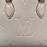 ルイ・ヴィトン LOUIS VUITTON オンザゴーPM M46569 ホワイト アンプラント レディース ハンドバッグ