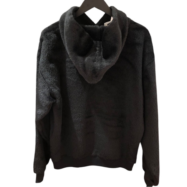 セリーヌ CELINE CELINE 22AW アルパカ混 パーカー 2Y988925R ブラック ウール・アルパカ メンズ パーカー